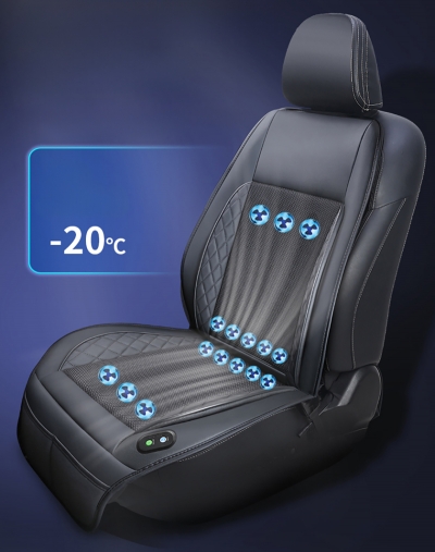 Накидка на автосиденье с вентиляцией и охлаждением Aerlux, 12 В 16 точек обдува-1