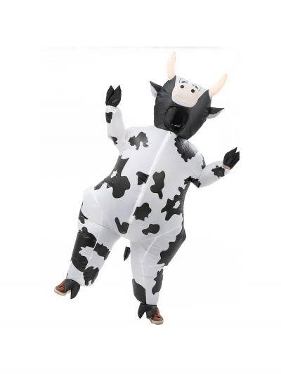 Фото: Надувной карнавальный костюм Корова FZ1806-1 Надувной карнавальный костюм Корова FZ1806-1