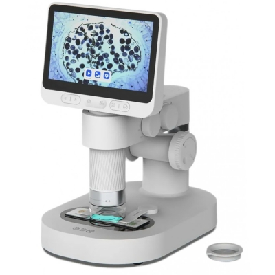 Фото: Цифровой микроскоп с 4,3-дюймовым экраном BeaverLab M2B WiFi, 1-400X-3 Цифровой микроскоп с 4,3-дюймовым экраном BeaverLab M2B WiFi, 1-400X-3