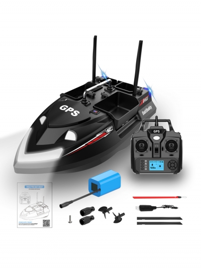 Прикормочный кораблик Flytec V802 pro с GPS 12000 мАч-4