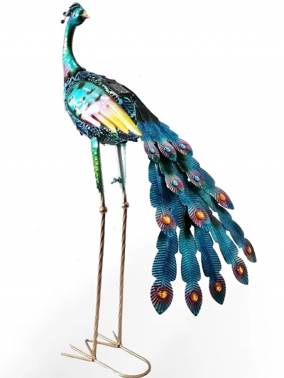 Фигурка садовая Azure Peacock-2