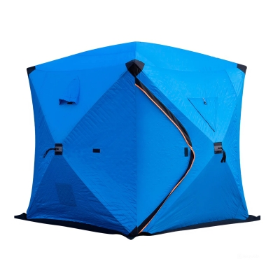 Палатка утепленная куб Cub-tub blue-1